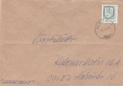 Postileima, ALAJÄRVI