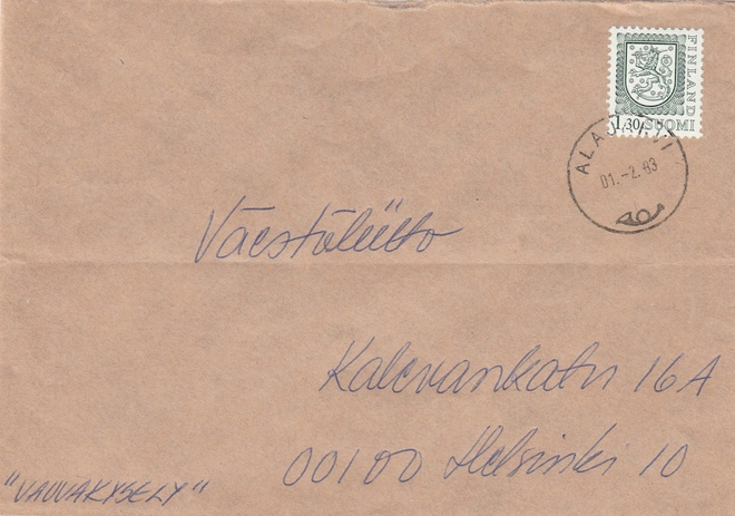 Postileima, ALAJÄRVI