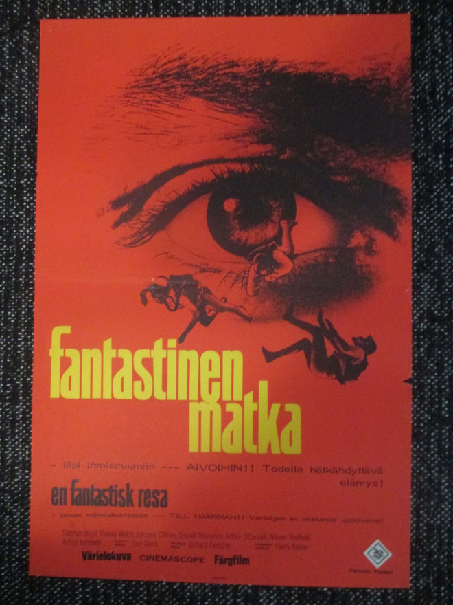 Fantastinen matka (1966) - vanha elokuvajuliste