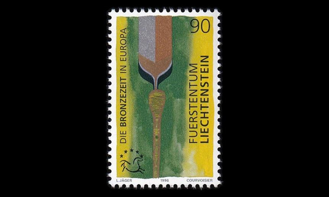 Liechtenstein 1128 ** Pronssikausi Euroopassa (1996)