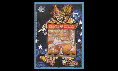 Albania 3047BL157 ** Europa-postimerkit 50v (2005)