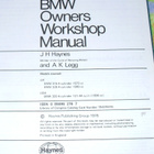 BMW 316 & 320 Owners Workshop Manual - pikkukuva 2