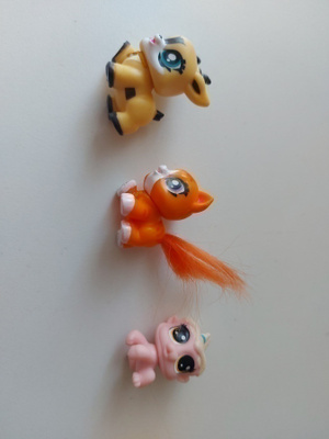 Petshop figuurit 3kpl