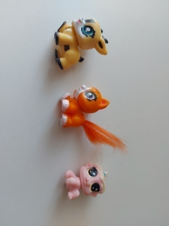 Petshop figuurit 3kpl