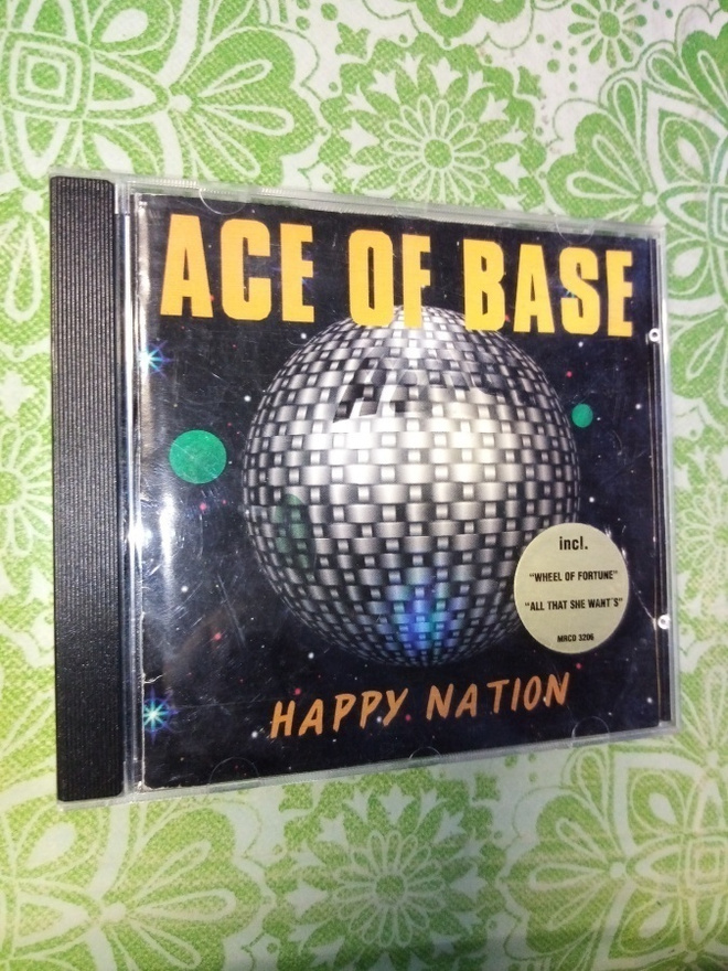 CD : Ace of Base : Happy Nation ( 1992 Mega Records ) EIPK!