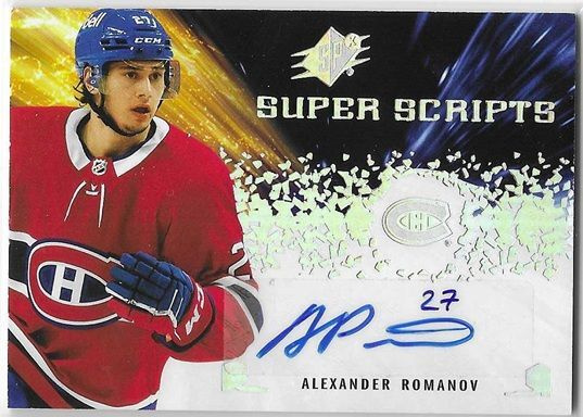 2021-22 SPx - Super Scripts - 6,00 € / kpl
