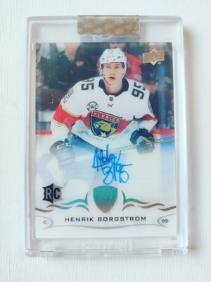 Henrik Borgström - 18-19 UD Clear-Cut Rookie Auto