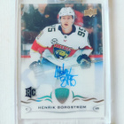 Henrik Borgström - 18-19 UD Clear-Cut Rookie Auto - pikkukuva 1