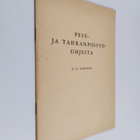 C. A. Andsten : Pesu- ja tahranpoisto-ohjeita - pikkukuva 1