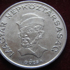 20 forint 1989 .Dozsa Unkari-Hungary - pikkukuva 2