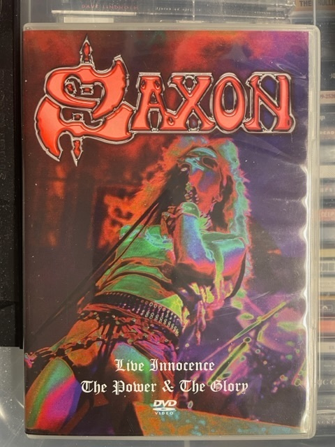 SAXON - Live Innocence • The Power And The Glory DVD