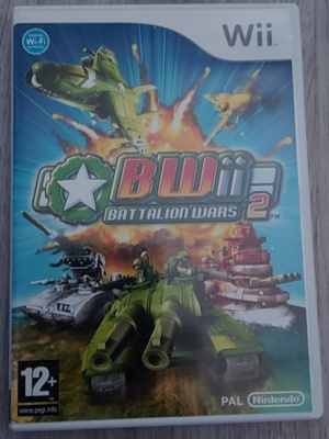 * Battalion Wars 2 Wii / Wii U PAL Kuin Uusi Lue Kuvaus