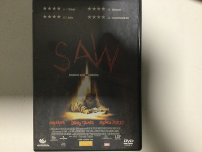 SAW (2004). DVD. mm..cary elwes.