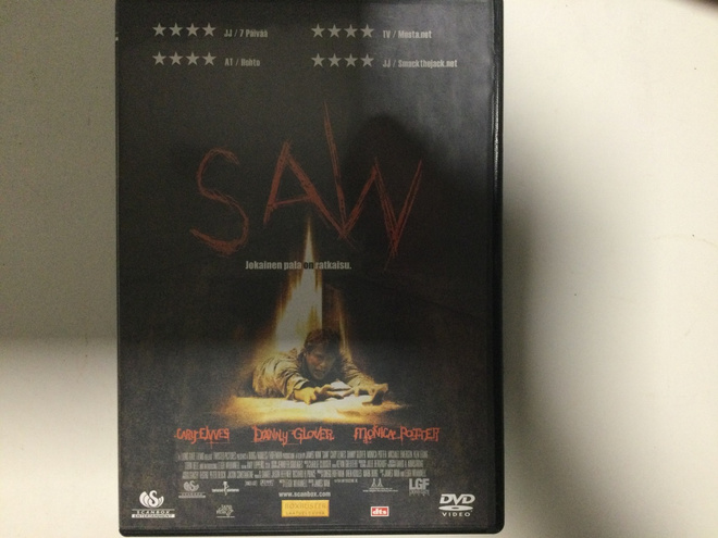 SAW (2004). DVD.  mm..cary elwes.