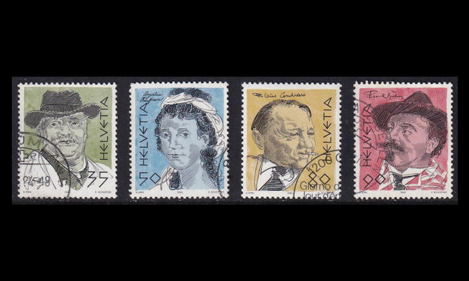 Sveitsi 1423-6 o Muotokuvia (1990)