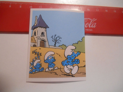 K16 Smurffit Panini tarra # 199