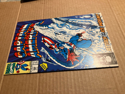 MARVEL CAPTAIN AMERICA 384/1991 HYVÄ