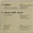 Marjut Fabritius • Kaipuu / Tanssit Mulle Sateen CD-Single - pikkukuva 2