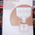 CASIO POWER GRAPHIC OH-9700GE OWNER'S MANUAL - pikkukuva 1