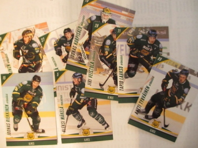 Cardset 2015-16 ILVES 37-48 teamset