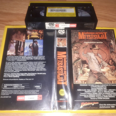 Kadonneen aarteen metsästäjät vhs fix