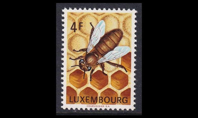Luxemburg 864 ** Mehiläishoito (1973)