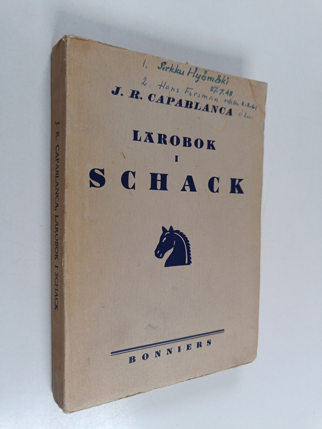 J. R. Capablanca : Lärobok i schack