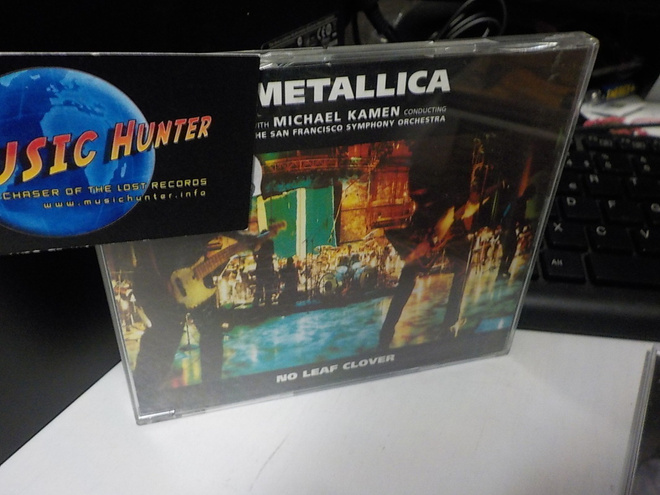 METALLICA - NO LEAF CLOVER CD SINGLE PROMO +