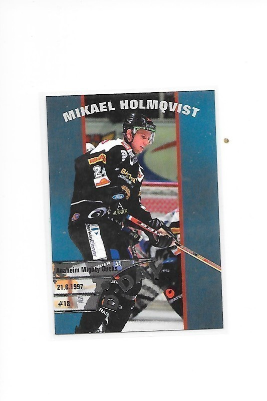 2003-04 CardSet D-Day #2of16 Michael Holmqvist TPS