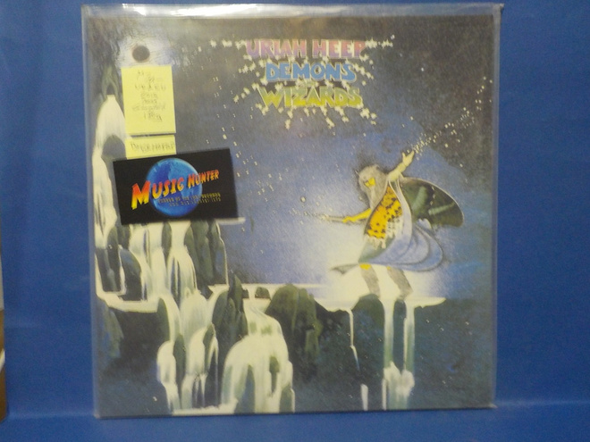 URIAH HEEP - DEMONS AND WIZARDS M-/M- UK&EU 2015 PRESS LP
