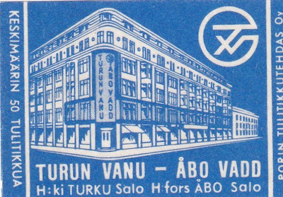 Turku, Turun Vanu, Helsinki, Salo  b607