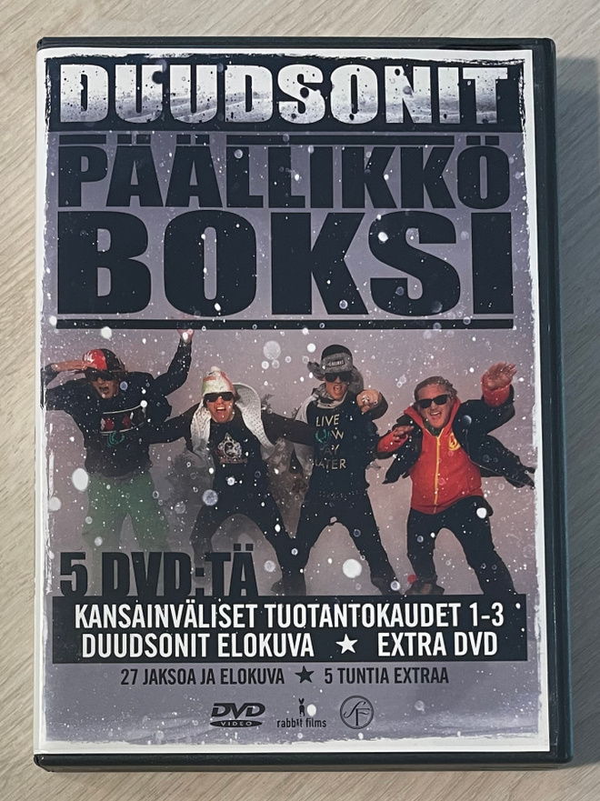 Duudsonit: Kansainväliset kaudet 1-3 + elokuva (5DVD)