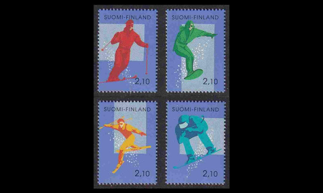 1148-51 ** Nuorten harrastuksia laskettelu (1991)
