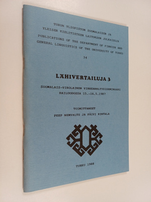 Lähivertailuja 3 : Suomalais-virolainen virheanalyysisem...
