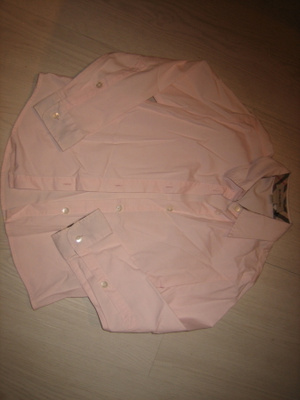 SOMA BURBERRY VAALEANPUNAINEN KAULUSPAITA / PAITIS 110CM