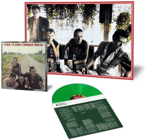 The Clash: Combat Rock, LTD, Green Vinyl - LP ( uusi )