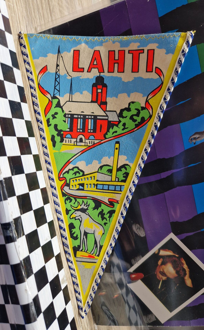 Lahti vintage pieni matkailuviiri