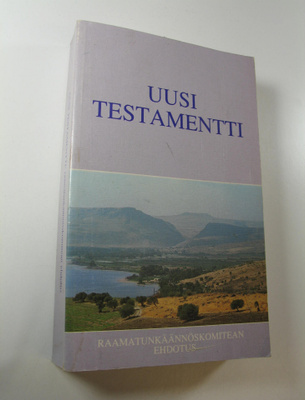 Uusi testamentti : Raamatunkäännöskomitean ehdotus (1989)