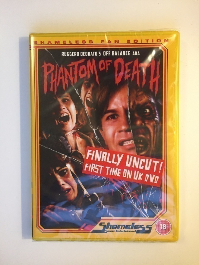 Off Balance - Phantom of Death (DVD) UNCUT (Shameless) UUSI