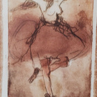 Helmi Koiviola  TANSSIJA grafiikka v.1995 - pikkukuva 2