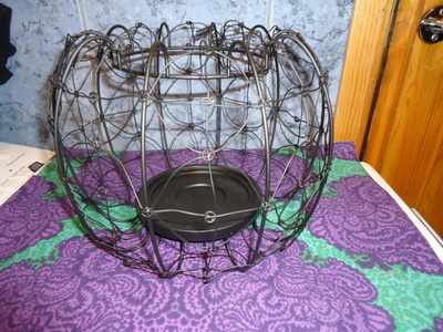 Partylite Musta metalli kurpitsa somiste