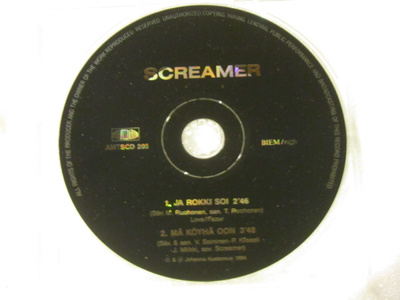 Screamer • Ja Rokki Soi CD-Single