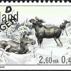 Åland 2000 ÅV 8 Hirvet 2,60 mk EP leima LaPe 174 - pikkukuva 1