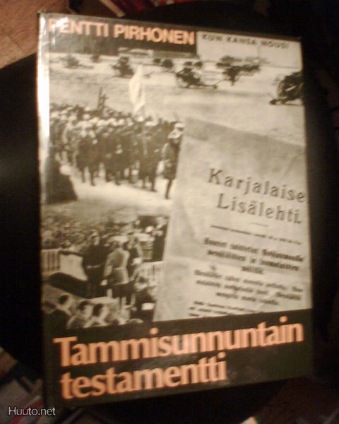 Pirhonen TAMMISUNNUNTAIN TESTAMENTTI ( 1 p. 1978 ) Sis.pk