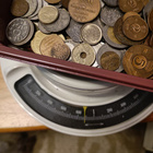 Ulkomaalaisia kolikoita n.0.800kg - pikkukuva 1