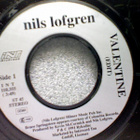 NILS LOFGREN :: VALENTINE :: VINYYLI  7" 1991 With Bruce !!! - pikkukuva 3