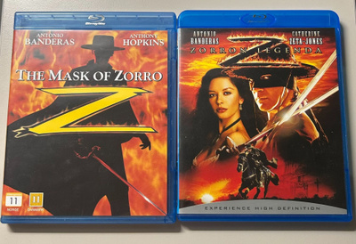 Zorron naamio (The Mask of Zorro) & Zorron legenda BLU-RAY