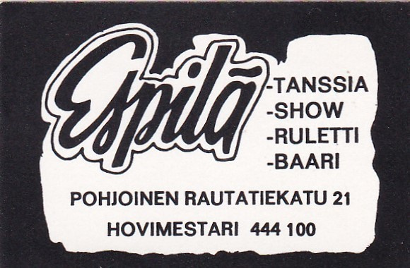 Helsinki, Espilä. Pohjoinen Rautatiektu 21   4/16