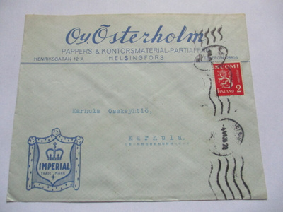 1935 Hki Oy Österholm liikekuori