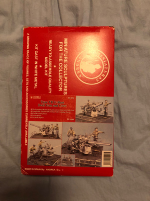 Andrea. U-boat gun section.